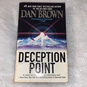 🔥4/$25 🔥 Deception Point. Dan Brown